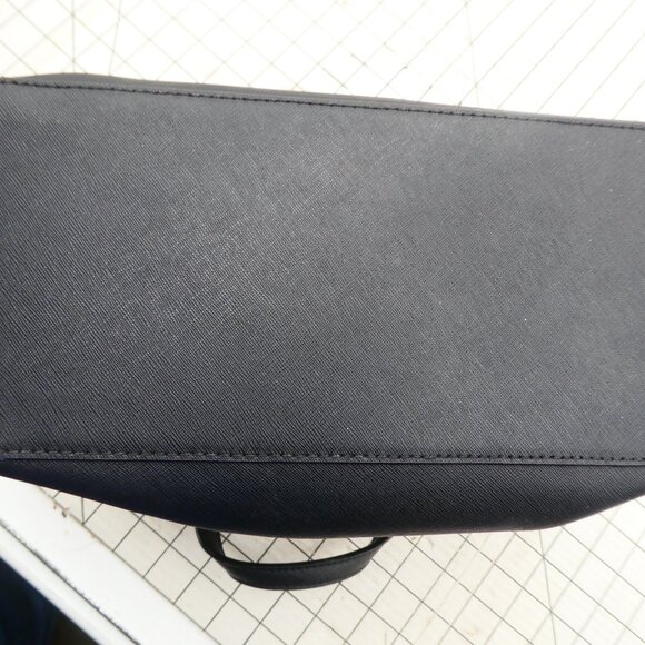 Kate Spade WKRU3930 Black Leather Satchel Tote Handbag As-Is - Picture 12 of 15